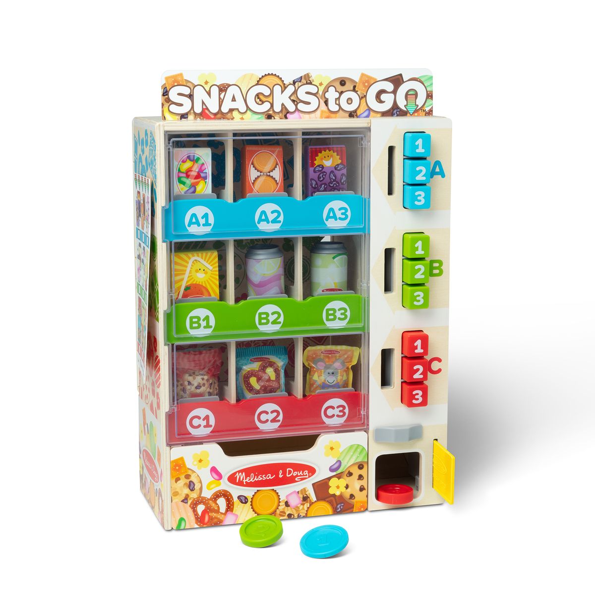 Melissa & Doug Vending Machine Shop Today. Get it Tomorrow