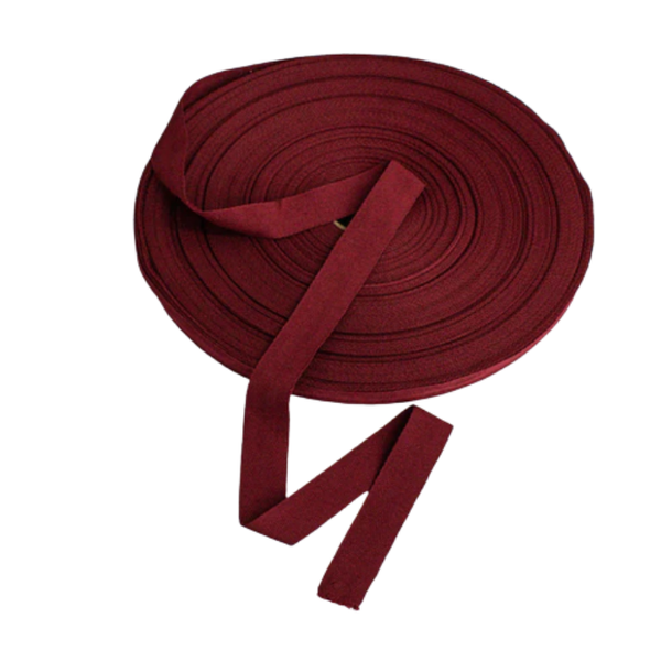 25Mm Polyester Binding - Dark Red