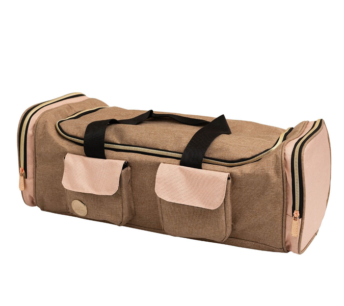 We R Memory Keepers Crafter's Machine Tote - Taupe &amp; Pink