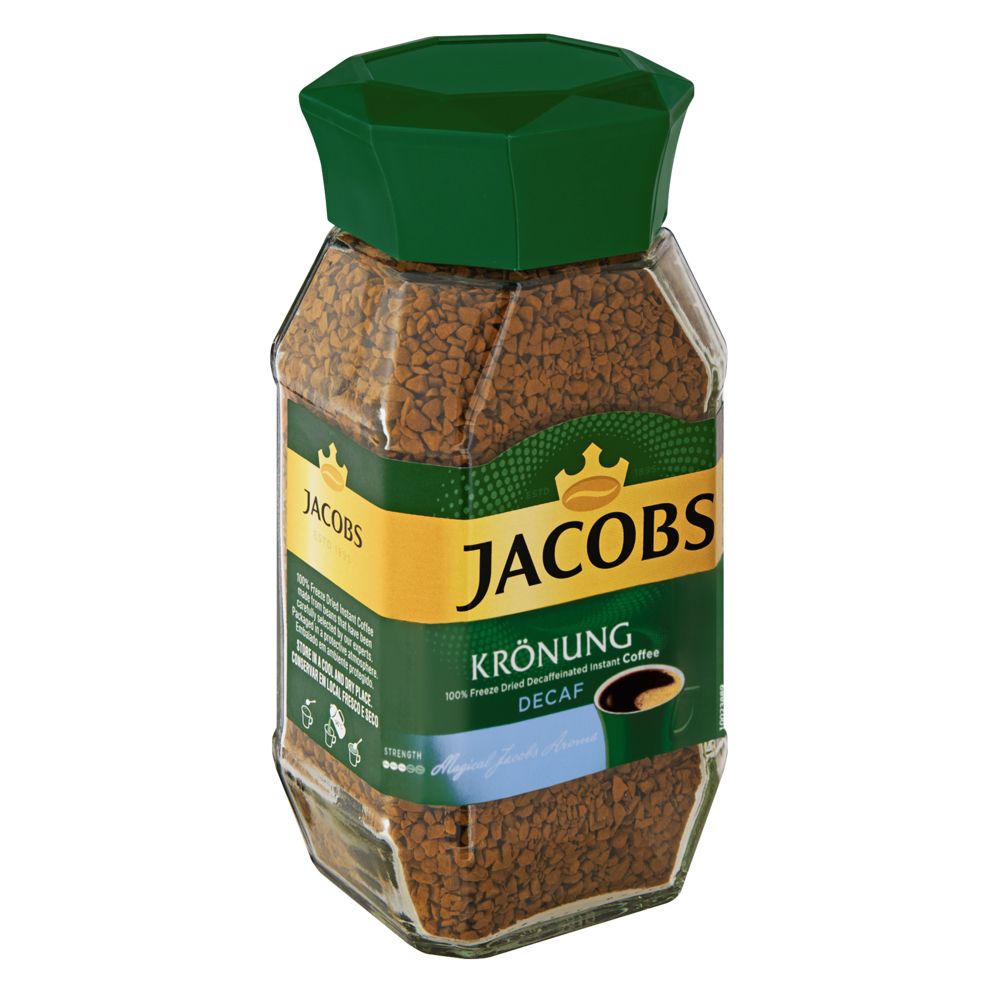 Jacobs Kronung Decaf Instant Coffee - 100g Small Jar | Shop Today. Get ...