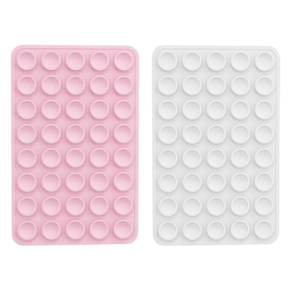 Silicone Suction Phone Case Adhesive Mount, Hands-Free Sticky Phone Grip