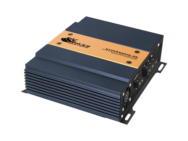 Bassmasters HYPERSONIK-2K Brazilian Monoblock Amplifier - 2000W RMS