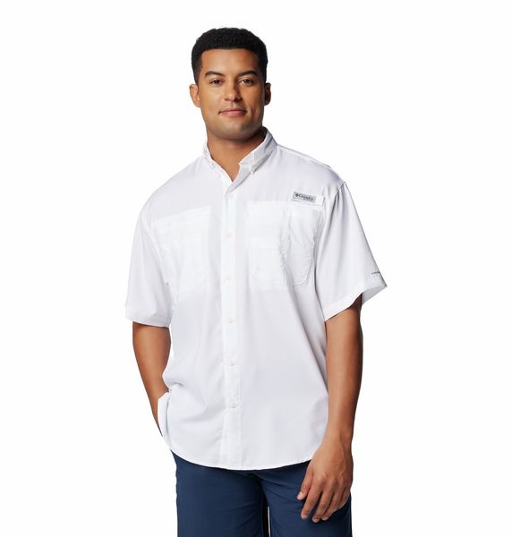 Columbia Men's Tamiami II Short Sleeve Shirt White