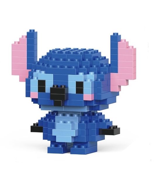 Blue Alien 3D Modular Building Set (161 Pieces)