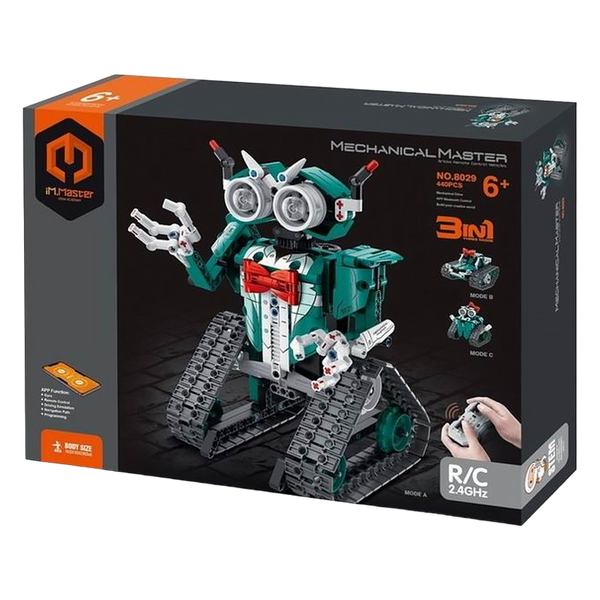 3 in 1 App Programming Robot &amp; Stunt car Construction set 440 pieces