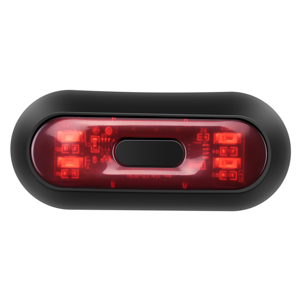 LED Motorcycle Helmet Brake Light Bike Rear Red for Night Riding