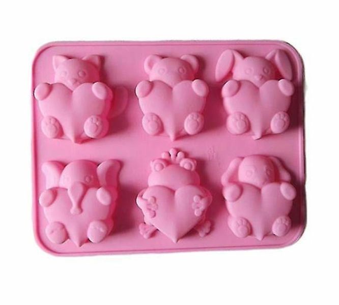 Silicone Cartoon Mold Handmade DIY Mould For Cake Food Grade Material
