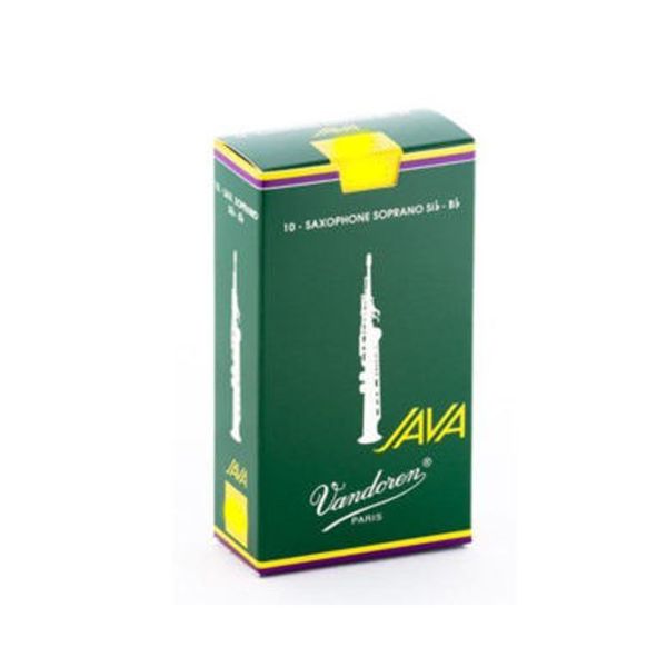 Vandoren Java Soprano Saxophone Reeds box of 10 - Size 3.5