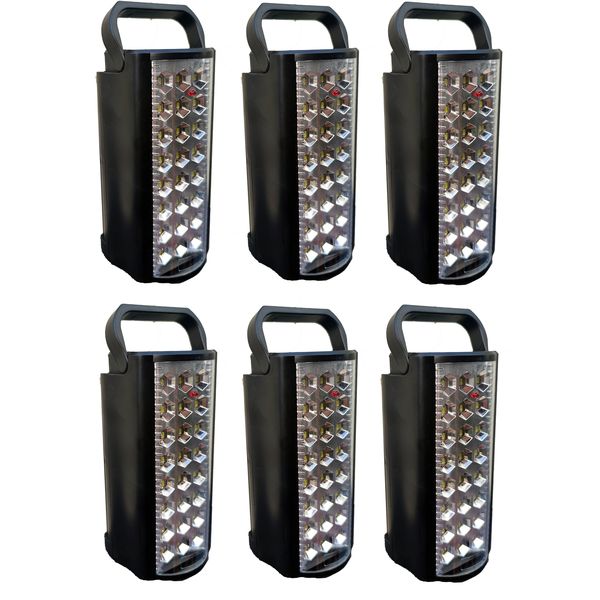 Rechargeable LED Emergency Light(Catering For USB Charging For Phone)-6 PCs