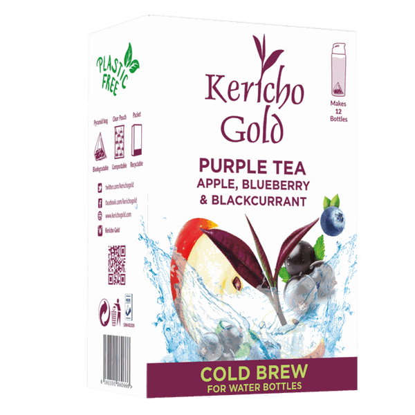 Kericho Gold: Cold Brew – Purple Tea with Apple, Blueberry and Blackcurrant