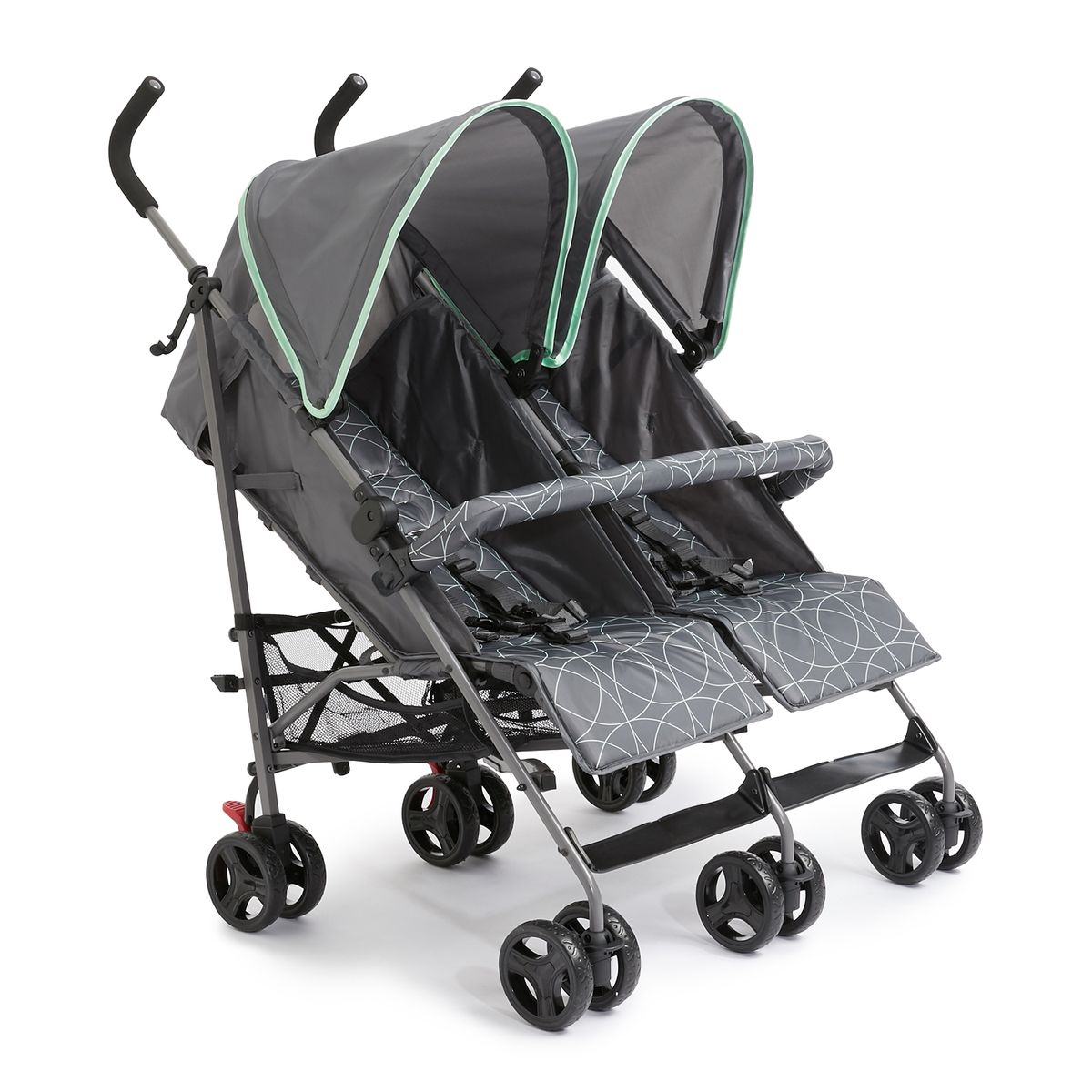 compact twin stroller