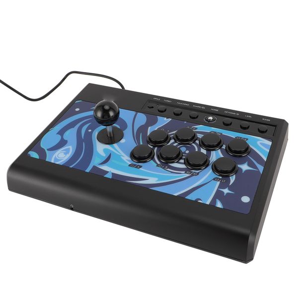 Fight Stick Multi Keys USB Turbo Compatible with PS3 Switch PC