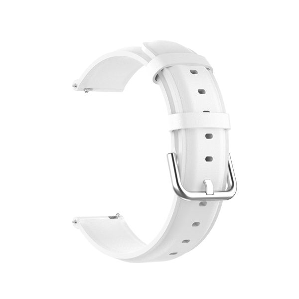 FocusFit - QuickRelease Leather Strap For Garmin Vivoactive 4 Venu 2 22mm