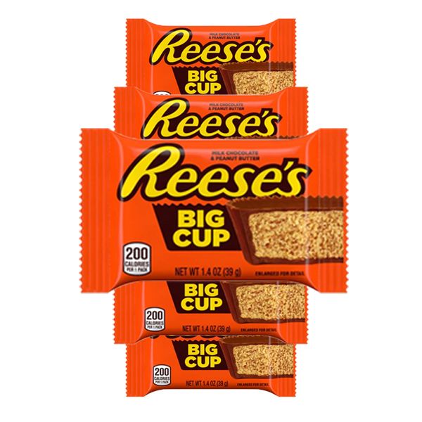 Reese's Peanut Butter Big Cup 5 x 39g Buy Online in South Africa