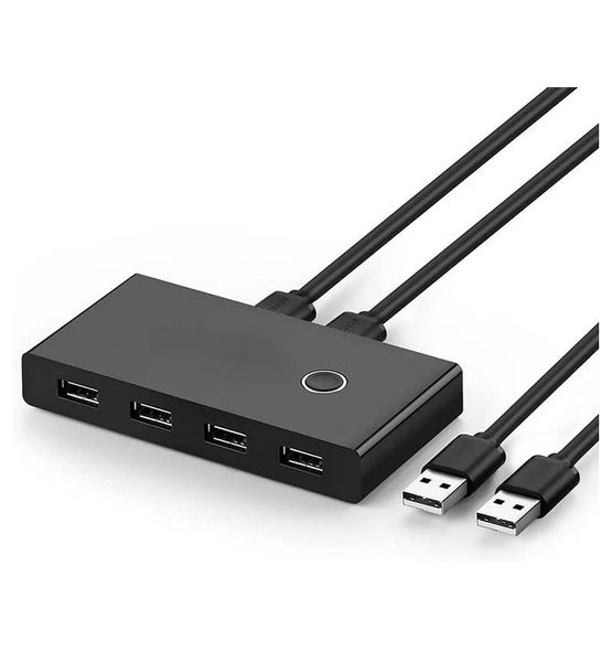 LP 2 In 4 Out USB2.0 Switch for Users to Share 4 USB2.0 Peripheral Devices