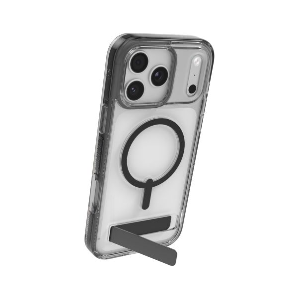 Zagg Santa Cruz Snap Kickstand Clear Case Compatible w/iPhone 17 Pro Max