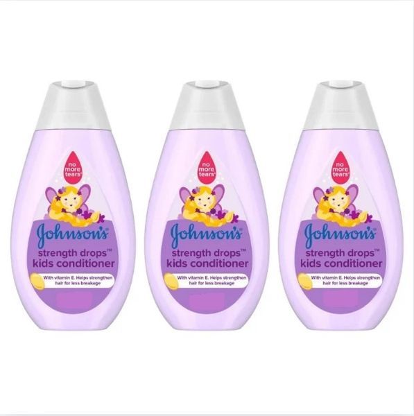 Johnson's Strength Drops Kids Conditioner 300ml - Pack of 3