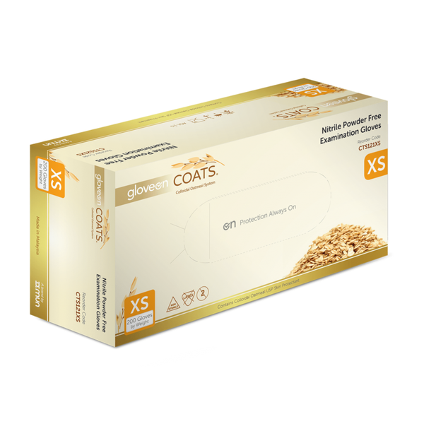GloveOn COATS - Nitrile Powder-Free Gloves (Box of 100)