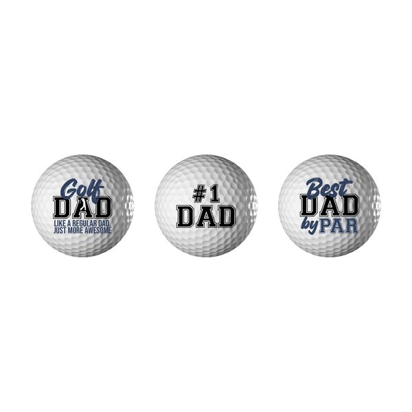 Personalised Golf Balls - Golf Dad