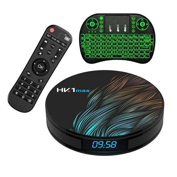 Ntech HK1 MAX 4GB RAM/32GB ROM Android 9.0 HD 4K TV Box with i8 Remote