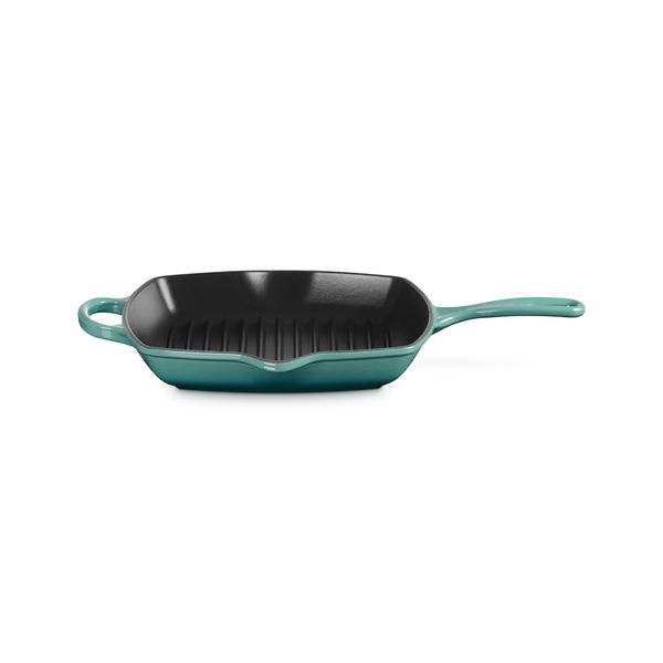 Le Creuset Cast Iron Signature Square Skillet Grill - 26cm
