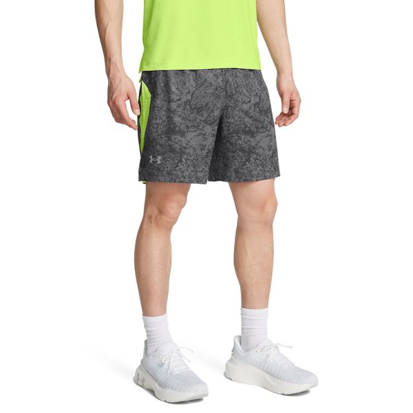 Under Armour Men's Launch Elite 7'' Shorts Running Shorts - Morph Green/Castlerock/Reflective