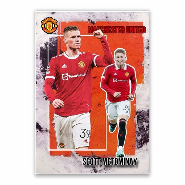 Scott McTominay Manchester United Poster - A1