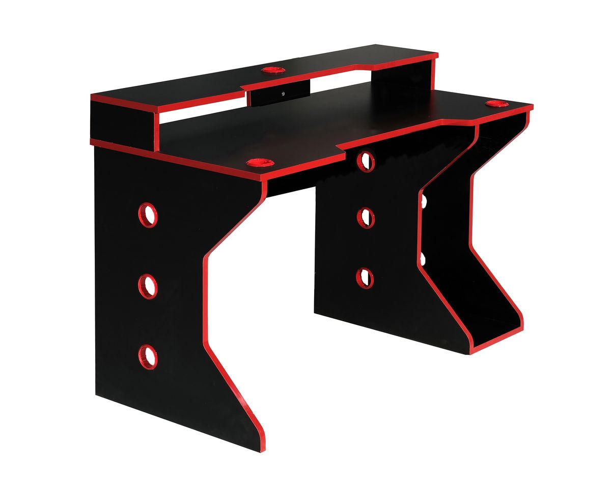 Ofis Bazaar 2 Layer Power Gaming Desk Table for Desktop Laptop Black Buy Online in South