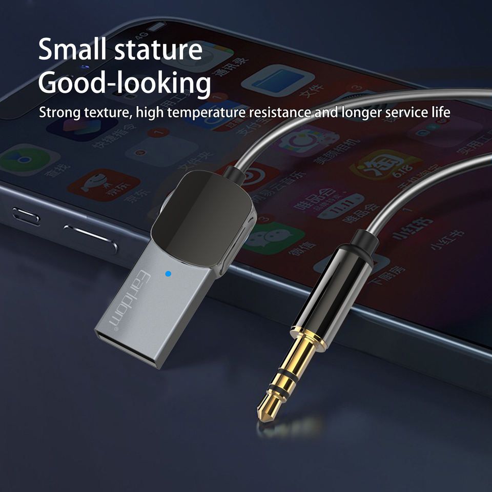 Earldom 3.5mm AUX BT5.0 Car Usb Wireless Music Receiver For Car audio