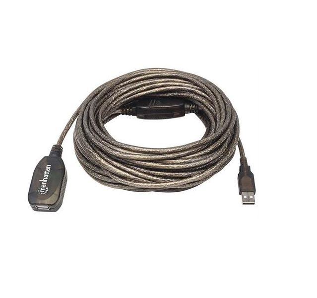Manhattan Hi-Speed USB 2.0 Active Extension Cable - 15m