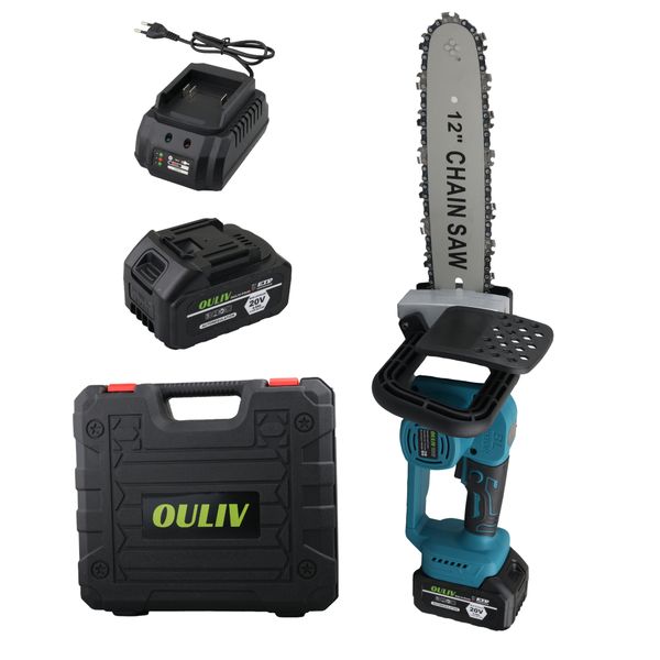 OULIV Brushless Cordless Lithium Ion Reciprocating Saw Kit with 1 Blade