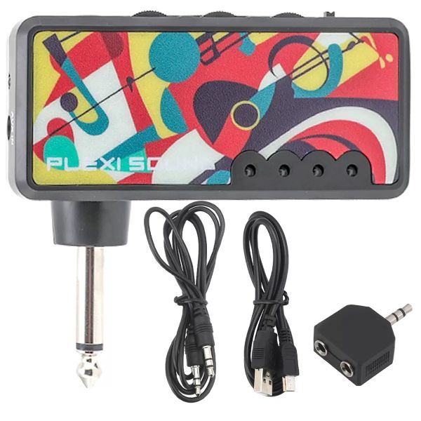 Electric Guitar Headphone Amplifier Bass Headphone Amplifier Rechargeable