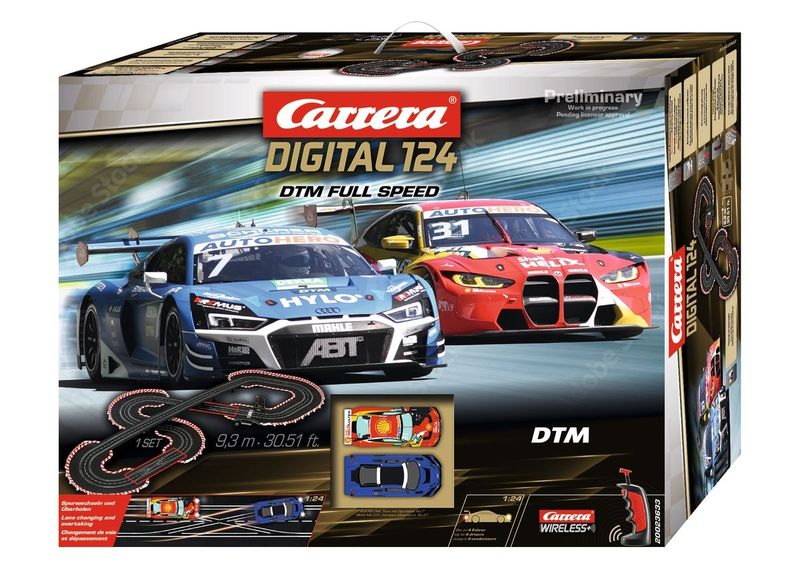 Carrera DIGITAL 1/24 DTM Full Speed 9.3m Set