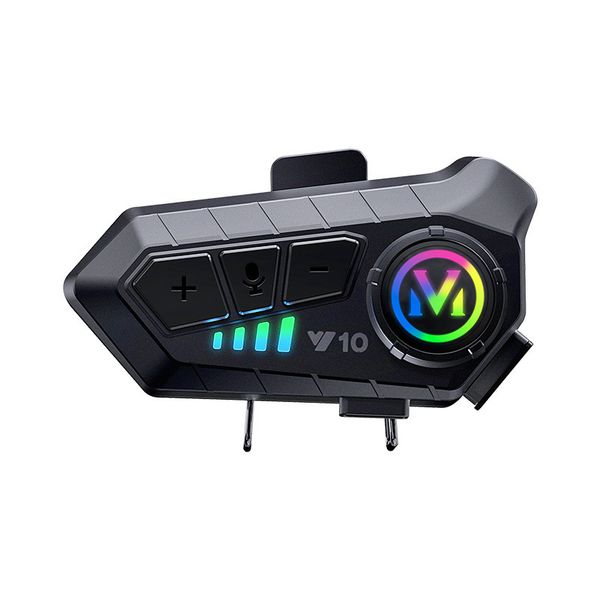 Motorcycle Helmet Headset, BT 5.3 Headphone, Smart Noise Reduction