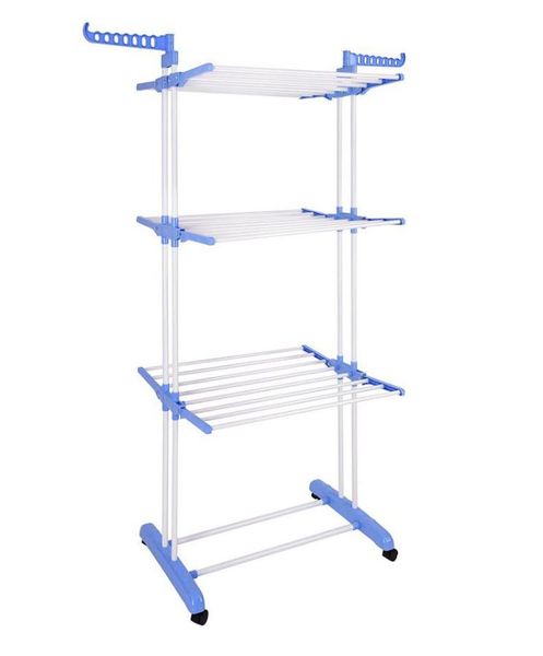 Collapsible 3 Tier Cloth Hanger Drying Rack