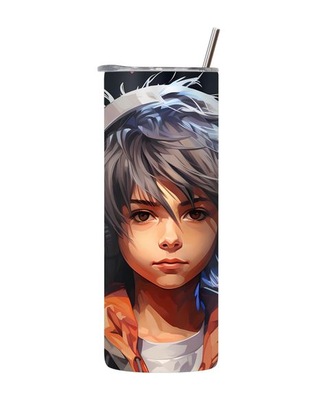 Young 20 Oz Tumbler with Lid and Straw Trendy Gaming Graphic Gamer Gift 168