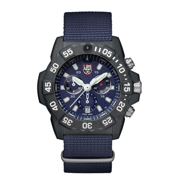 Luminox - Navy Seal Chronograph Blue Nylon Strap Mens Watch -XS.3583