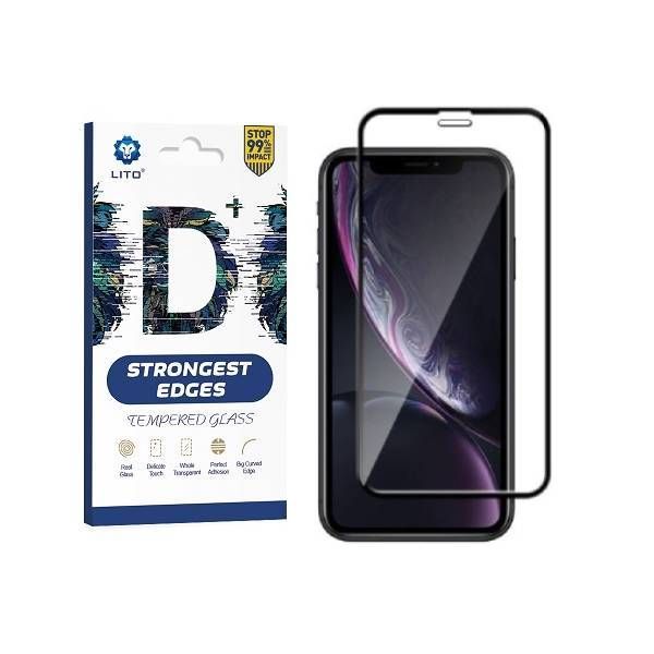 Lito D+ Dustproof Full Coverage Full Glue Tempered Glass for iPhone 11 XR