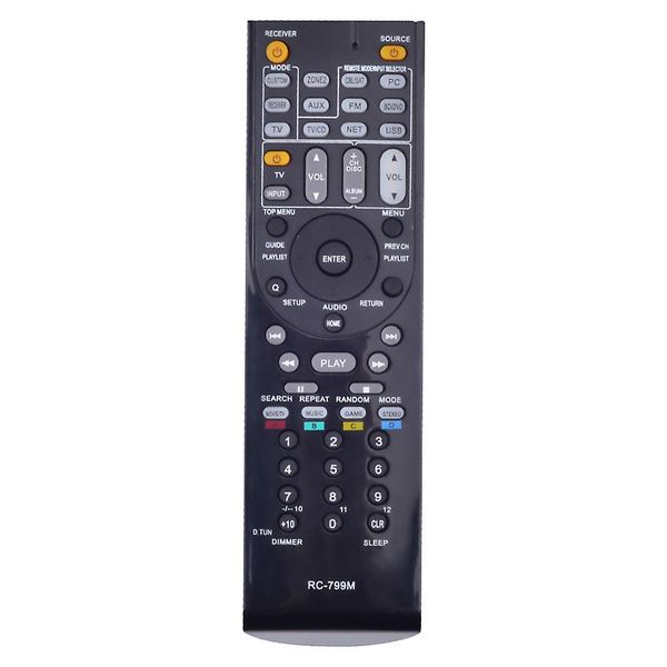 RC-799M Replacement Remote Control for ONKYO TX-SR309 HT-S5405 HT-R591