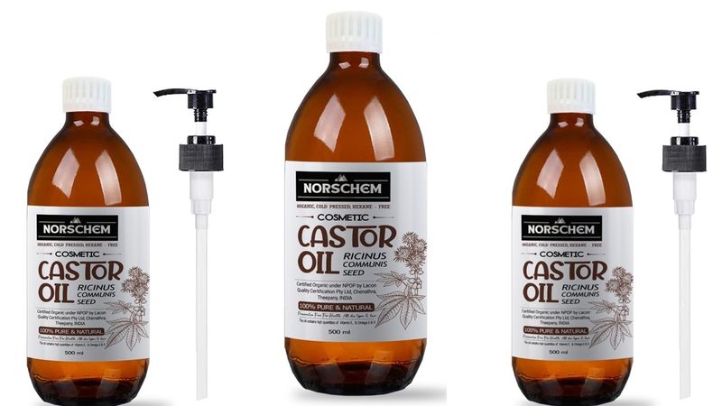 Norschem Certified Organic,Hexane-Free Cold Pressed Castor Oil - Skin&amp;Hair