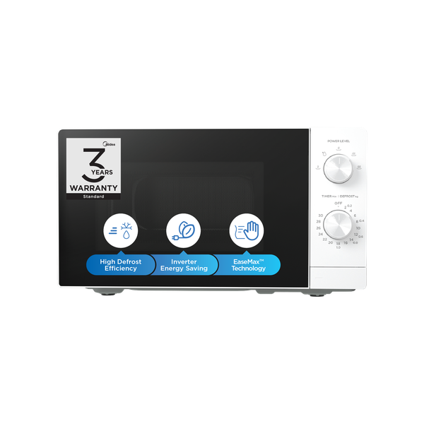 Midea 20L Microwave Inverter Manual - 700W - White