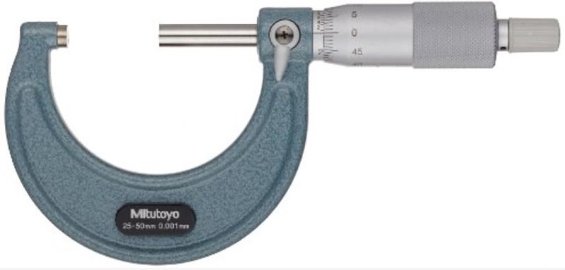 Mitutoyo Outside Micrometer 25-50mm x 0.001mm