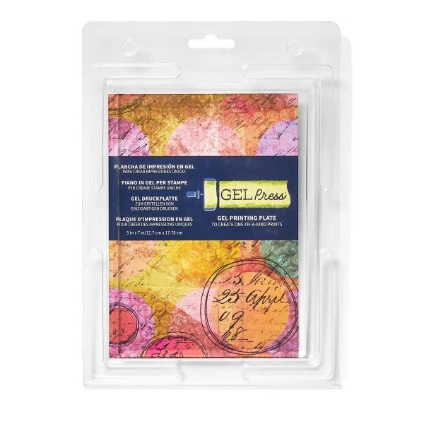 Gel Press Monoprinting Gel Plate 5 x 7" / 12.7 x 17.78cm