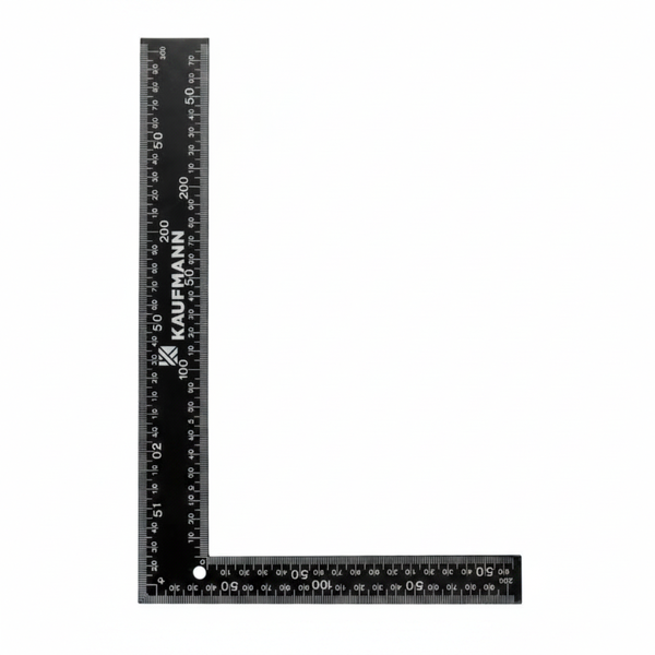 Kaufmann Builders Square 200mm x 300mm - Precision Measuring Tool - 2 Pack