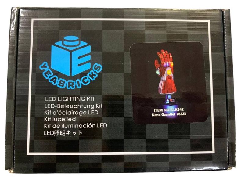 Yeabricks Light Set For Lego 76223 Nano Gauntlet