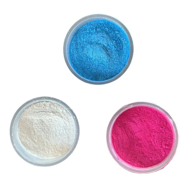 Mica Powder Set of 3 - Epoxy Resin