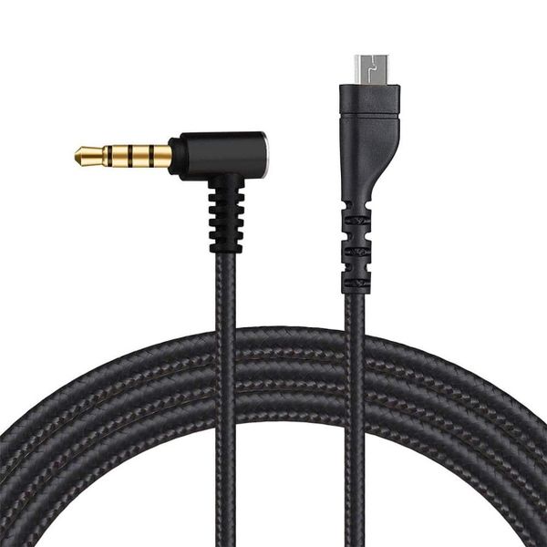 Earphone Audio Cable For SteelSeries Arctis 3 / 5 / 7 - ZS0135 - Black