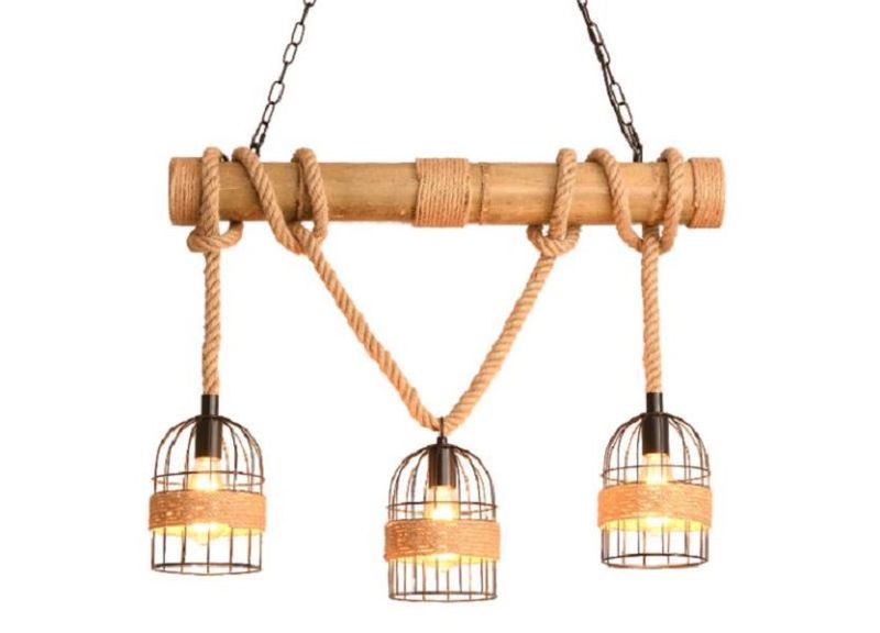 Dining Room Pendant Light Restaurant Ceiling Lights Rope Style
