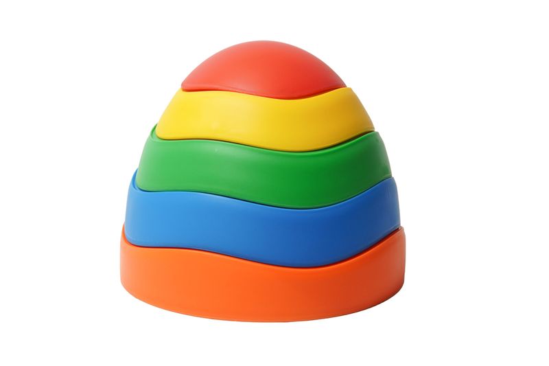 PLAYFREE Balancing Stepping Stones 5 Piece - Stackable
