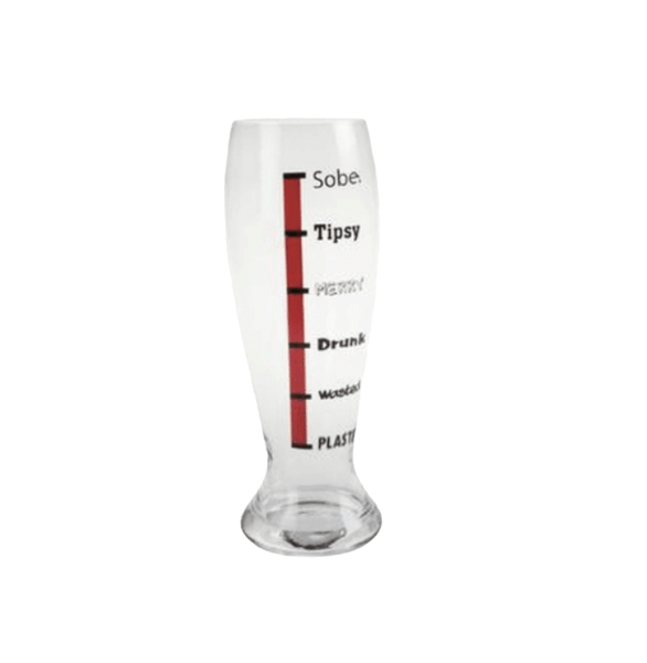 Beer - O - Meter Fun Beer Glass For Bar Xtra Large